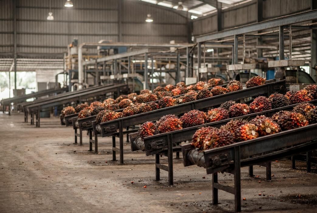Industrial oil processing facility